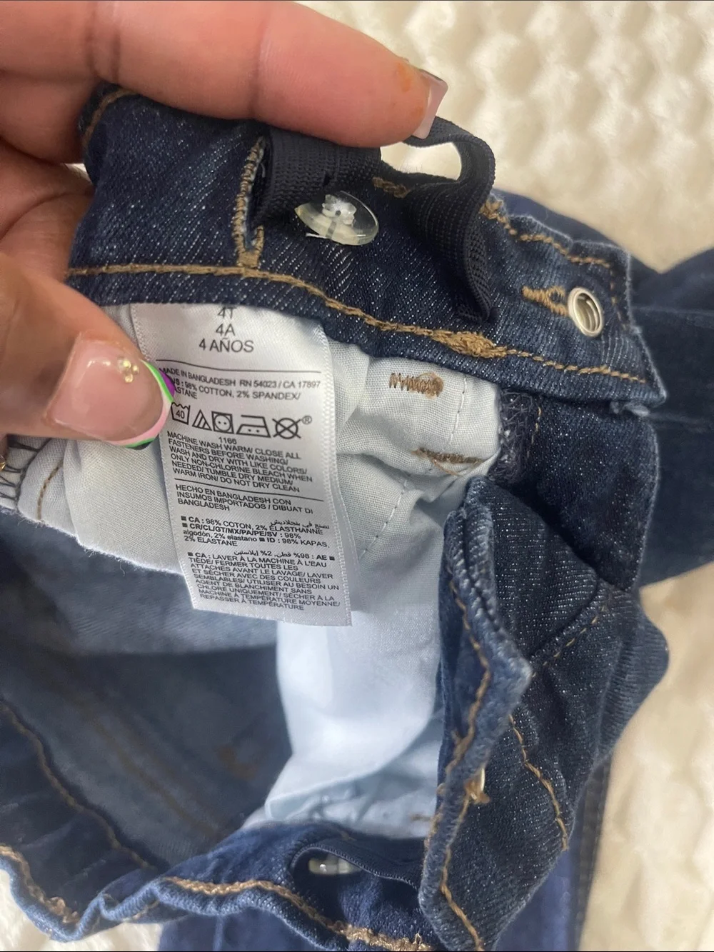 Old Navy Dark Blue Straight-Leg Boy’s Jeans